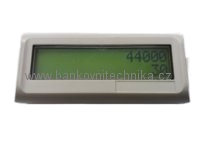 Externí displej LCD pro počítačky bankovek GLORY
